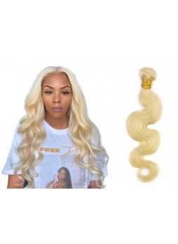 Beautytrend Hair #613 Brazilian Blonde Hair Extensions Body Wave 100% Real Human Hair 1 Piece/lot